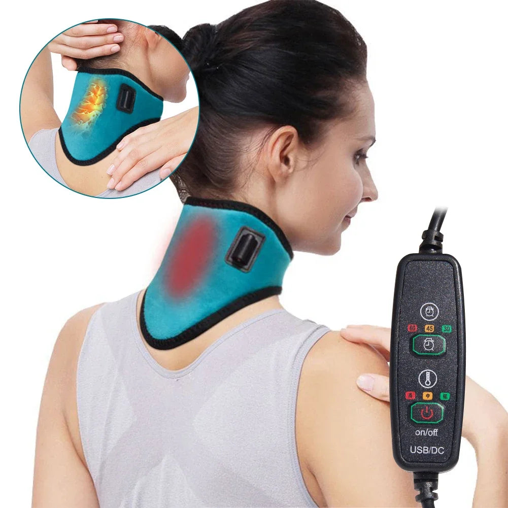 Electric Neck Heating Strap – Pain Relief & Muscle Relaxation