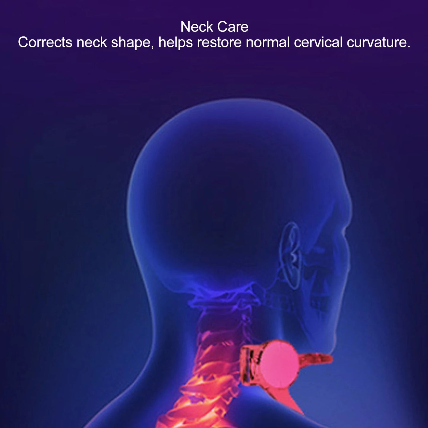 Neck Posture Corrector – Adjustable Support for Neck & Back Alignment